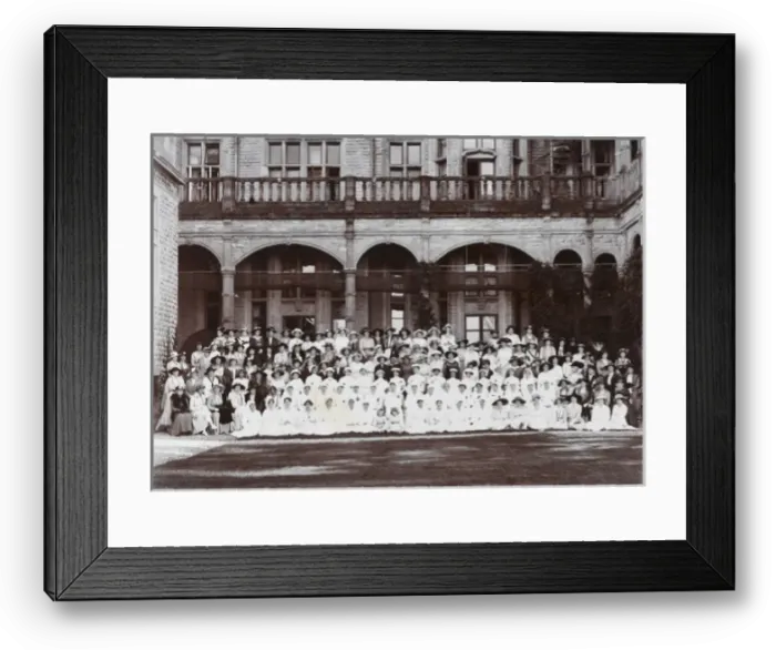 Framed Print : Red Cross in India Framed Print : Red Cross in India