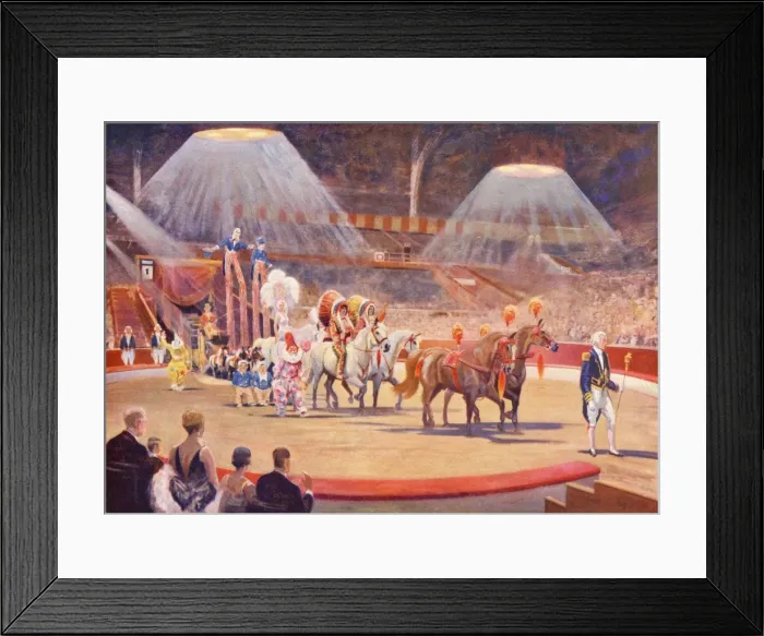 Framed Print : Bertram Mills Circus Framed Print : Bertram Mills Circus