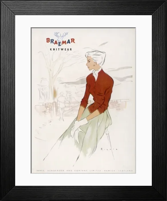 Framed Print : Knitwear 1948 Framed Print : Knitwear 1948