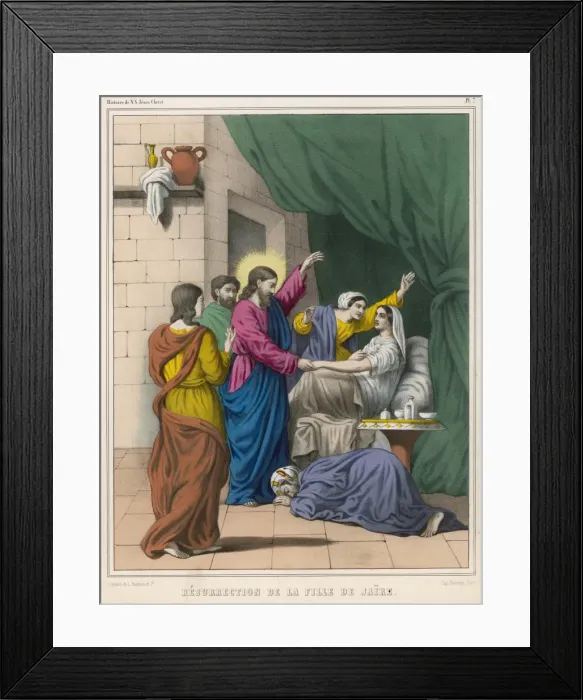 Framed Print : Jairuss Daughter Reborn Framed Print : Jairuss Daughter Reborn