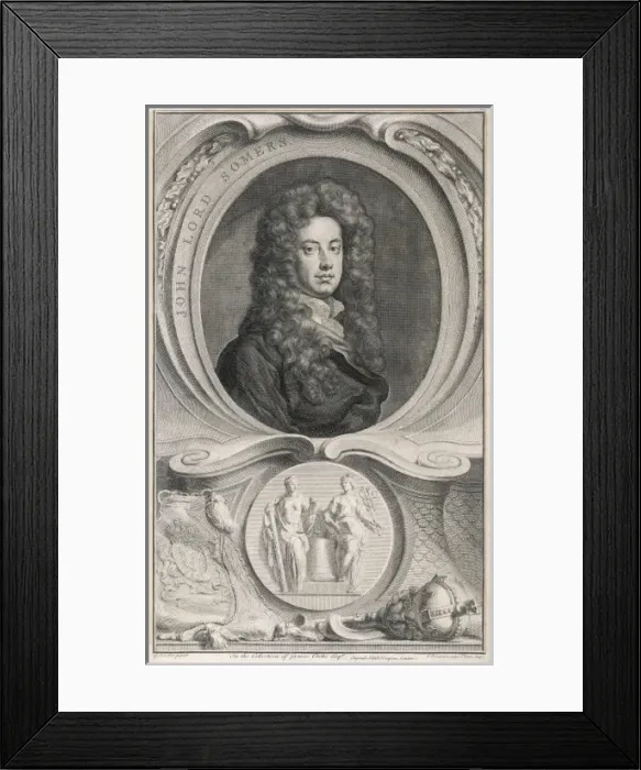 Framed Print : John Somers / Kneller Framed Print : John Somers / Kneller
