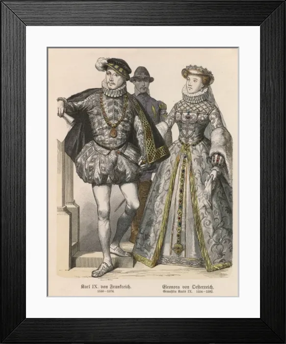 Framed Print : Charles Ix / Munchener B Framed Print : Charles Ix / Munchener B