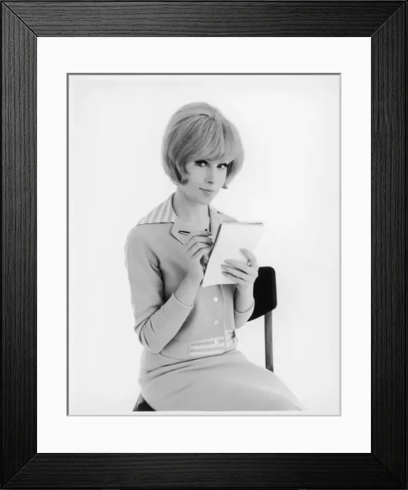 Framed Print : Taking Dictation / 1960S Framed Print : Taking Dictation / 1960S