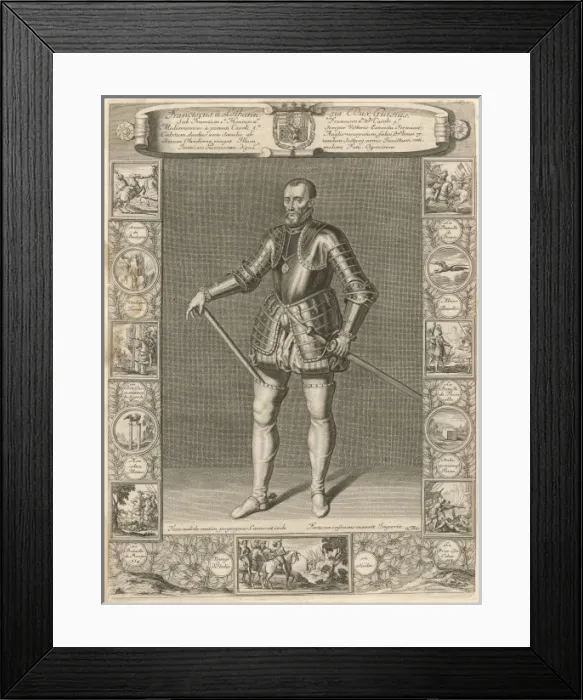 Framed Print : Francois, Duc De Guise Framed Print : Francois, Duc De Guise