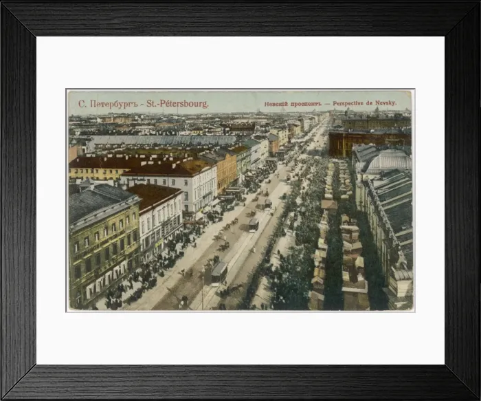 Framed Print : St Petersburg C1905 Framed Print : St Petersburg C1905