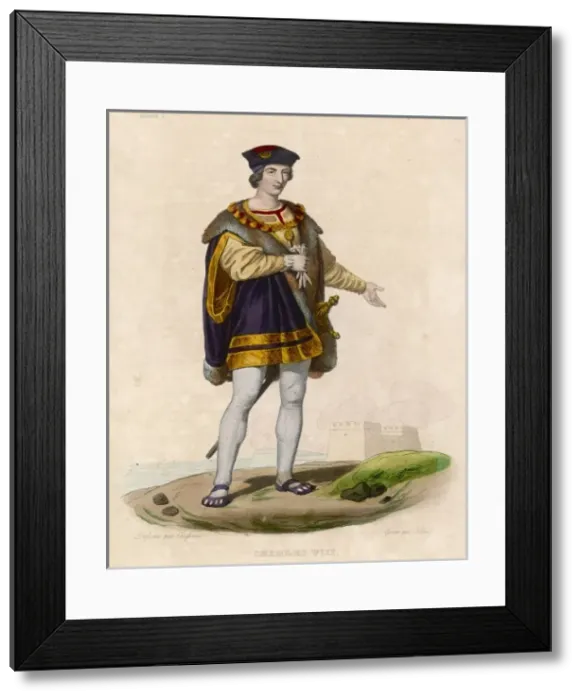 Framed Print : Charles Viii / Chasselat Framed Print : Charles Viii / Chasselat
