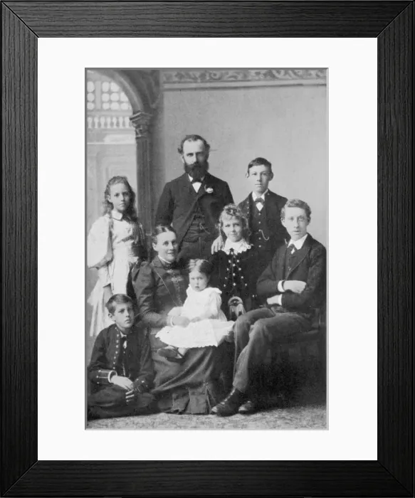 Framed Print : Wt Stead / My Father 1891 Framed Print : Wt Stead / My Father 1891