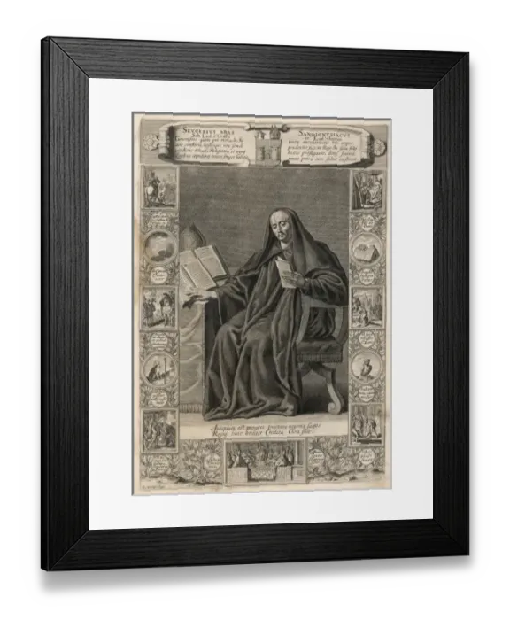 Framed Print : Abbe Suger / Richelieu Framed Print : Abbe Suger / Richelieu
