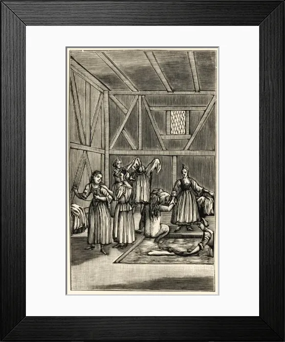 Framed Print : Menstruating Jews - 2 Framed Print : Menstruating Jews - 2