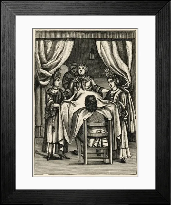 Framed Print : Dutch Midwives C17 Framed Print : Dutch Midwives C17