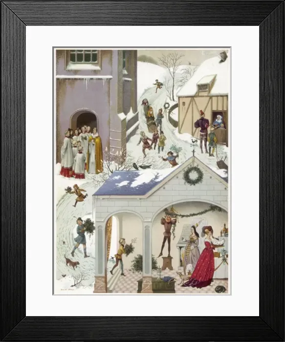 Framed Print : Christmas Past Framed Print : Christmas Past