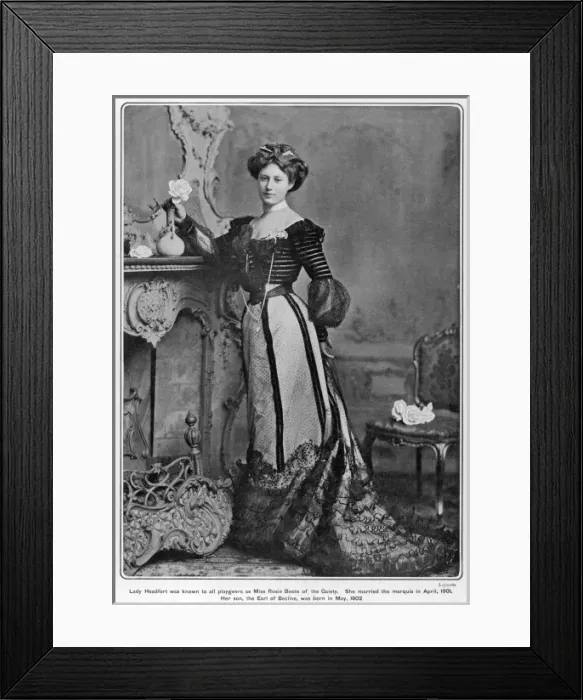 Framed Print : The Marchioness of Headfort 1903 Framed Print : The Marchioness of Headfort 1903