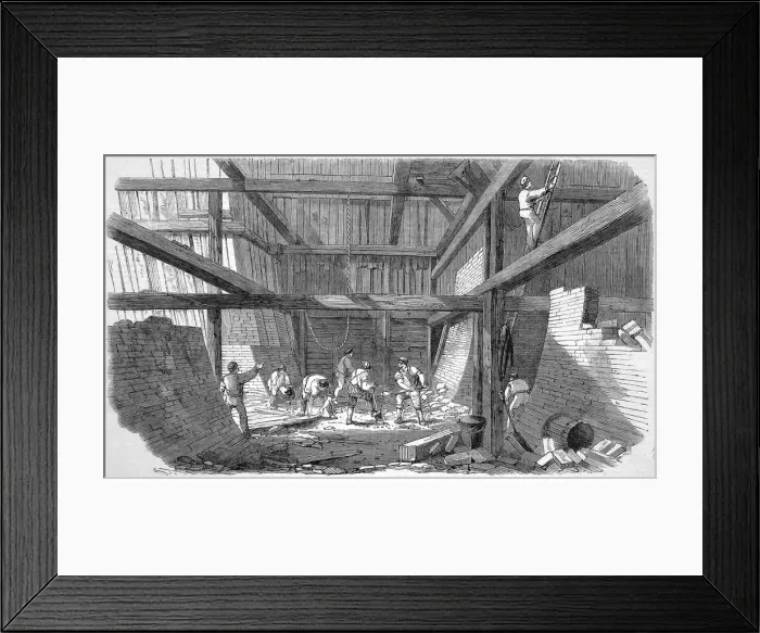 Framed Print : Commencement of the tunnel at Kings Cross Framed Print : Commencement of the tunnel at Kings Cross