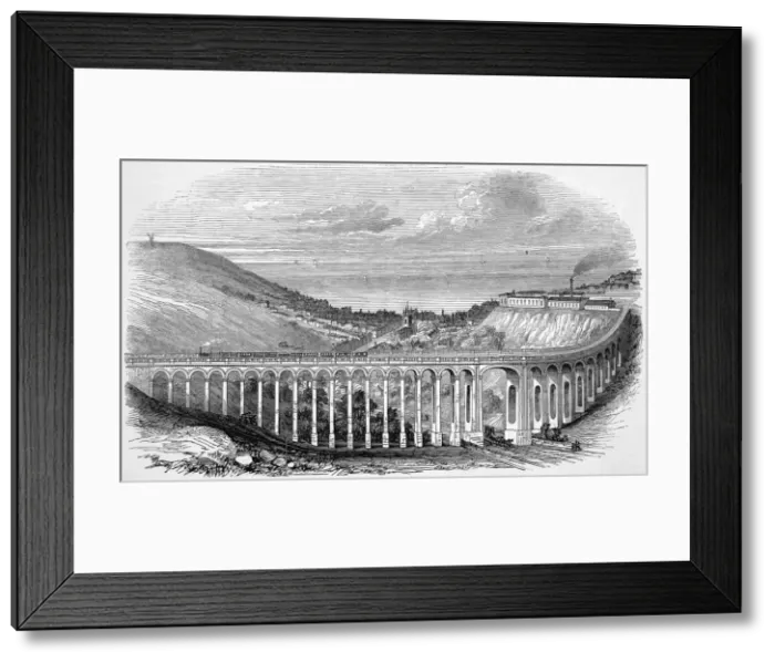 Framed Print : The Brighton viaduct across the Preston Road Framed Print : The Brighton viaduct across the Preston Road