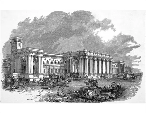The Great Central Railway Station at Newcastle