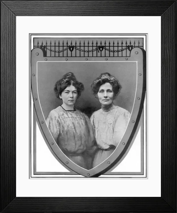 Framed Print : The Pankhursts Framed Print : The Pankhursts