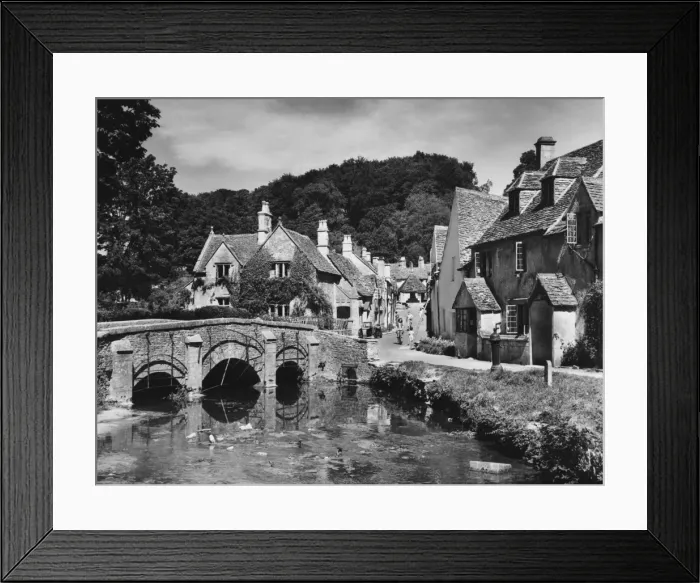 Framed Print : England  /  Castle Combe