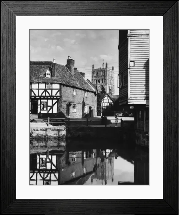 Framed Print : England / Tewkesbury Framed Print : England / Tewkesbury