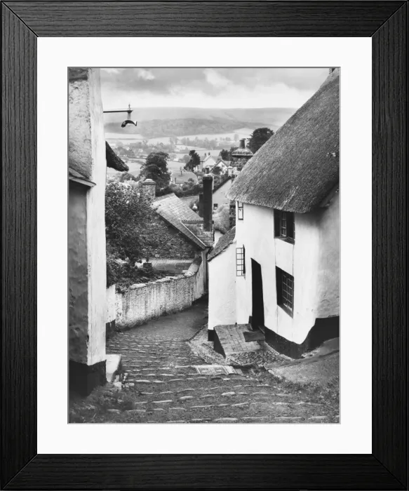 Framed Print : England  /  Minehead