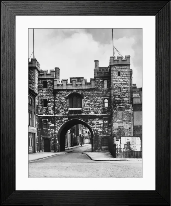 Framed Print : St. Johns Gate, London Framed Print : St. Johns Gate, London