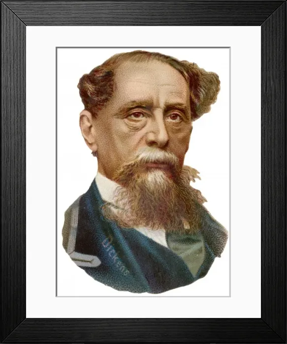 Framed Print : Charles Dickens Framed Print : Charles Dickens