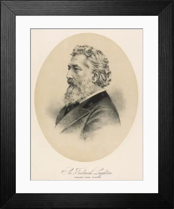 Framed Print : Sir Frederick Leighton Framed Print : Sir Frederick Leighton