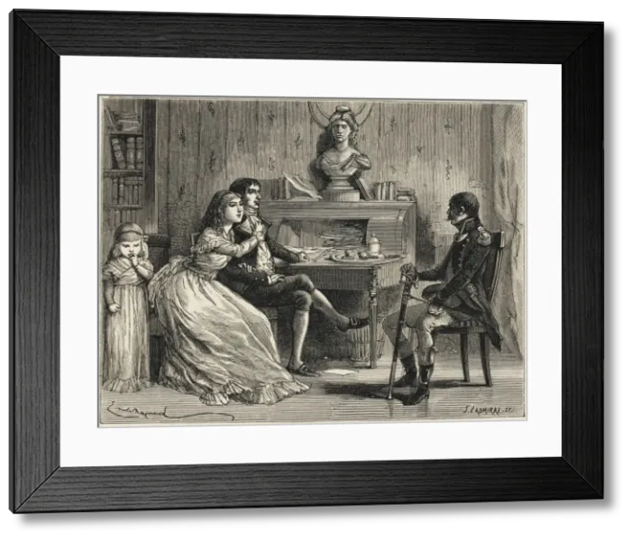 Framed Print : Camille Desmoulins Framed Print : Camille Desmoulins