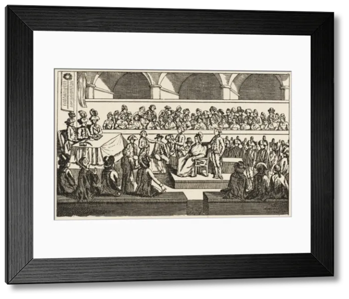 Framed Print : Marie Antoinette Trial Framed Print : Marie Antoinette Trial