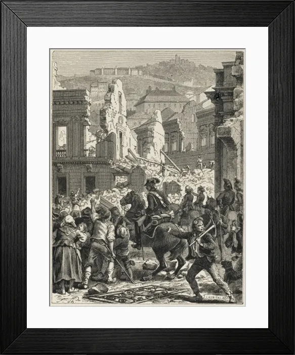 Framed Print : Defiance at Lyon - 3 Framed Print : Defiance at Lyon - 3