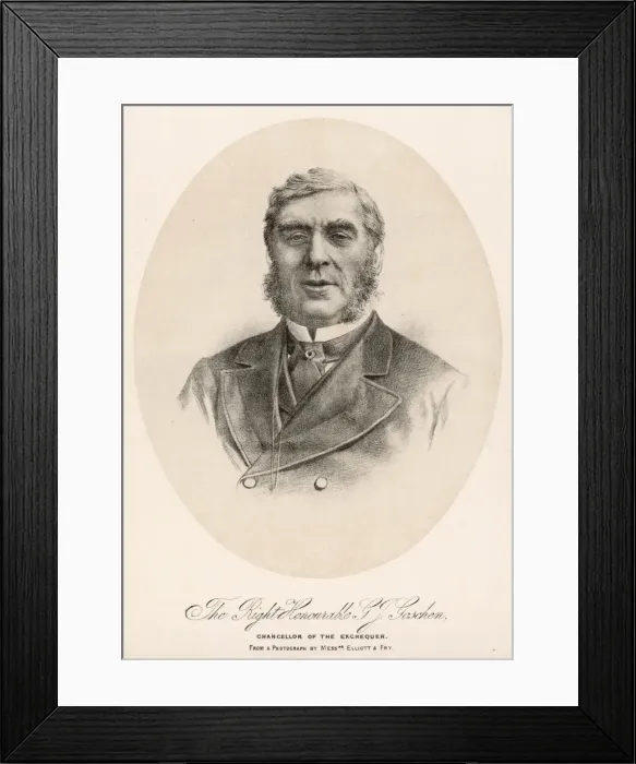 Framed Print : G J Goschen Framed Print : G J Goschen