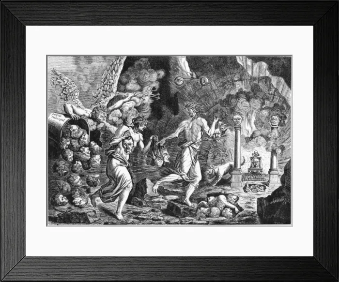 Framed Print : Fall of Robespierre Framed Print : Fall of Robespierre