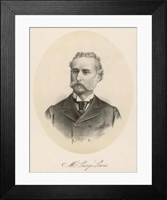 Framed Print : Mr George Lewis Framed Print : Mr George Lewis