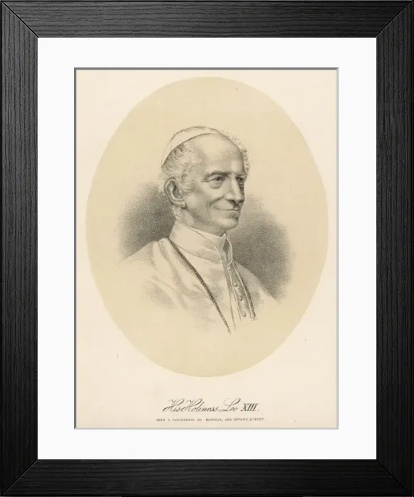 Framed Print : His Holiness Leo XIII Framed Print : His Holiness Leo XIII