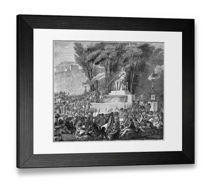 Framed Print : Festival Supreme Being Framed Print : Festival Supreme Being
