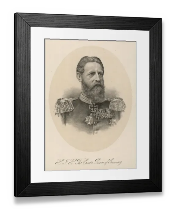 Framed Print : Crown Prince of Germany Framed Print : Crown Prince of Germany