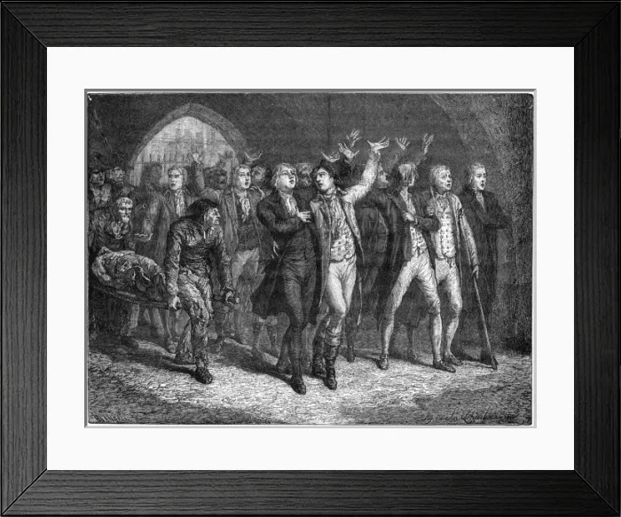 Framed Print : Girondins Condemned Framed Print : Girondins Condemned