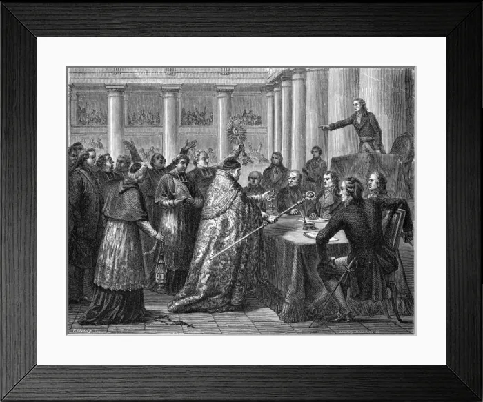 Framed Print : Bishop Abdicates Framed Print : Bishop Abdicates