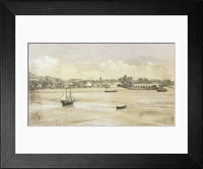 Framed Print : Panama City / End 19C Framed Print : Panama City / End 19C