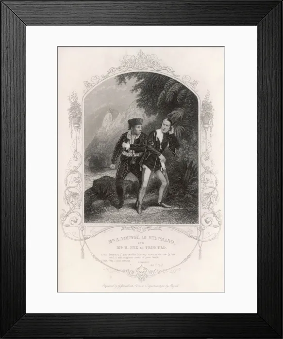 Framed Print : Shakespeare: Tempest Framed Print : Shakespeare: Tempest