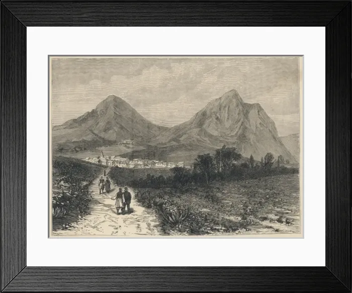 Framed Print : View Toward Mycenae Framed Print : View Toward Mycenae