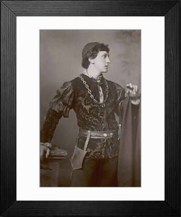 Framed Print : Frank Benson - Actor Framed Print : Frank Benson - Actor