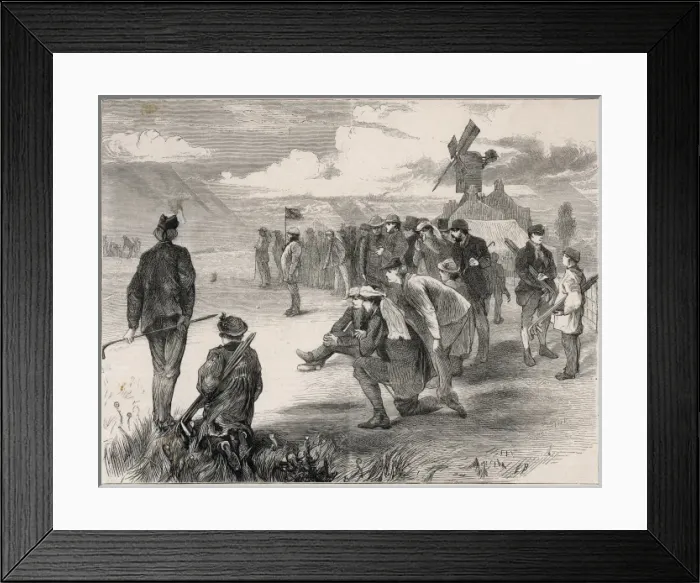 Framed Print : Golf Match at Wimbledon Framed Print : Golf Match at Wimbledon