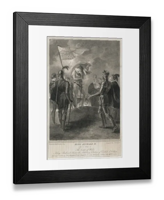 Framed Print : Shakespeare: richard II Framed Print : Shakespeare: richard II