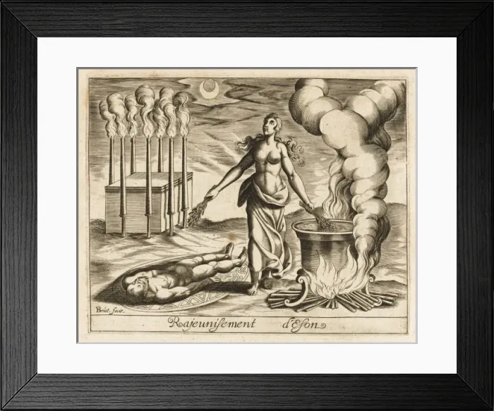 Framed Print : Medea Rejuvenates Aeson Framed Print : Medea Rejuvenates Aeson