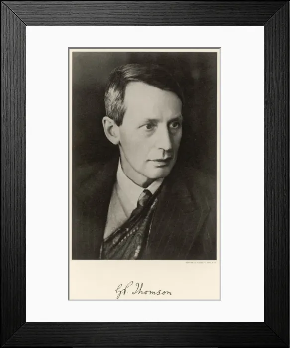 Framed Print : George Thomson / Nobel 37 Framed Print : George Thomson / Nobel 37