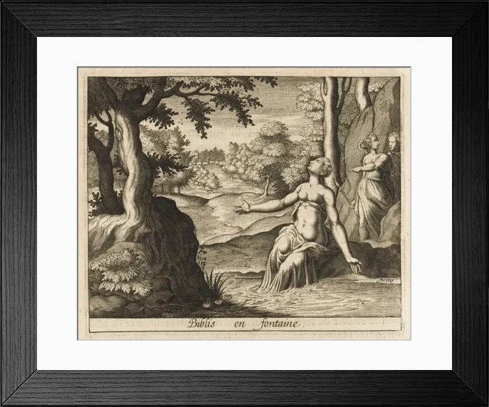 Framed Print : Biblis into a Spring Framed Print : Biblis into a Spring