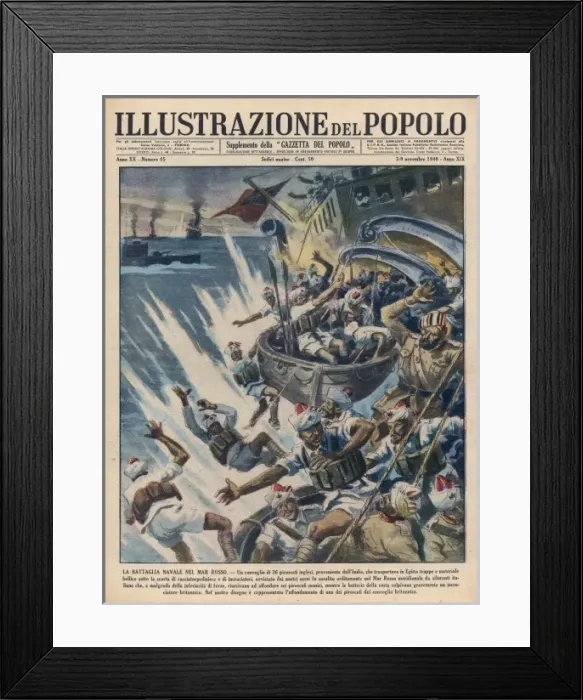 Framed Print : Indian Troopship Sunk Framed Print : Indian Troopship Sunk
