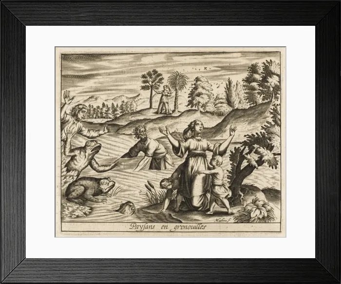 Framed Print : Peasants into Frogs Framed Print : Peasants into Frogs