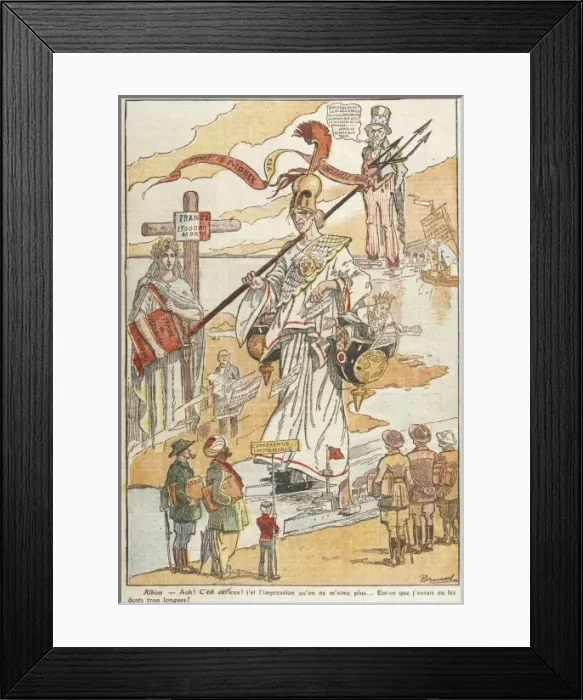 Framed Print : Albion out of Favour Framed Print : Albion out of Favour