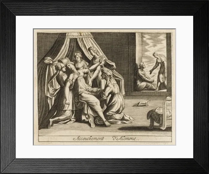 Framed Print : Birth of Herakles Framed Print : Birth of Herakles